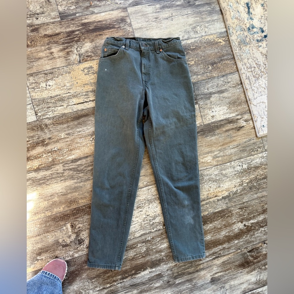 2 for $10 sale: Vintage Levi’s 950 gray jeans relaxed fit tapered leg (pls read)